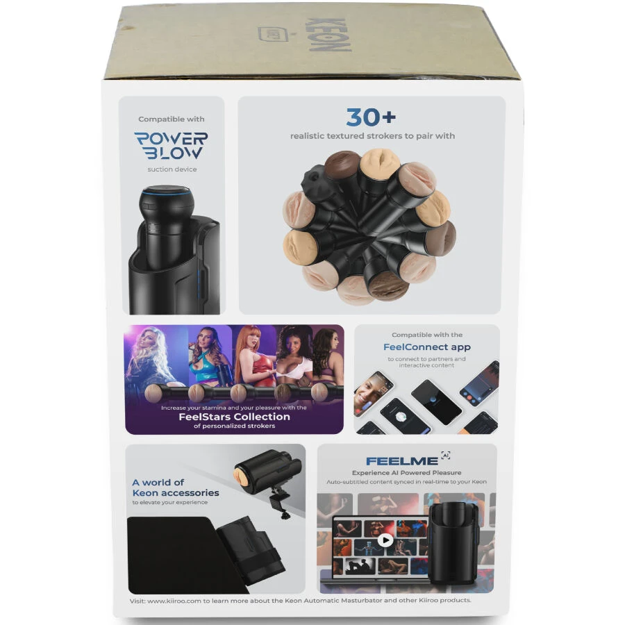 KIIROO - KEON WIFI AUTOMATIC MASTURBATOR | Pasio